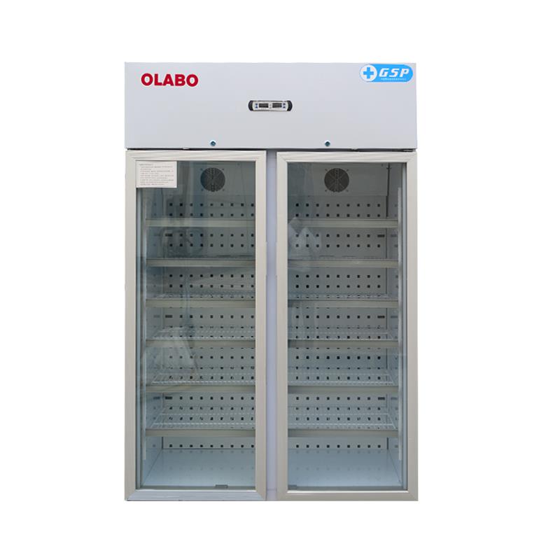 欧莱博GSP认证BLC-960双开门药品阴凉柜8-20度