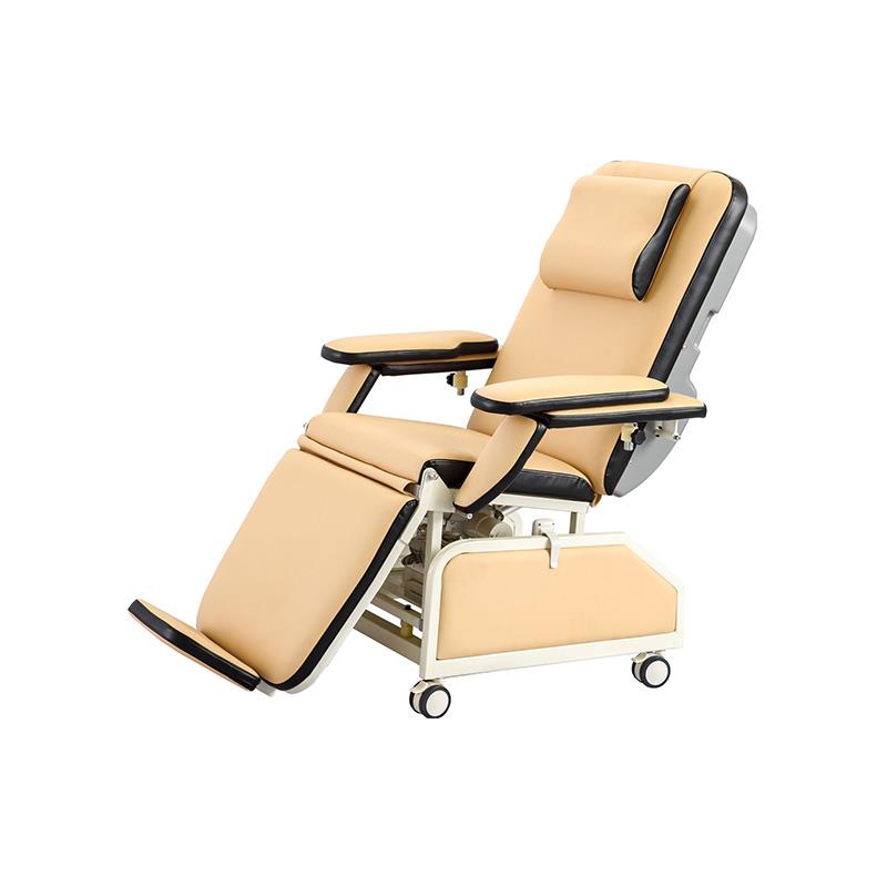 曦乐欢SLV-B120F医用多功能手动采血椅输液椅透析椅陪护椅