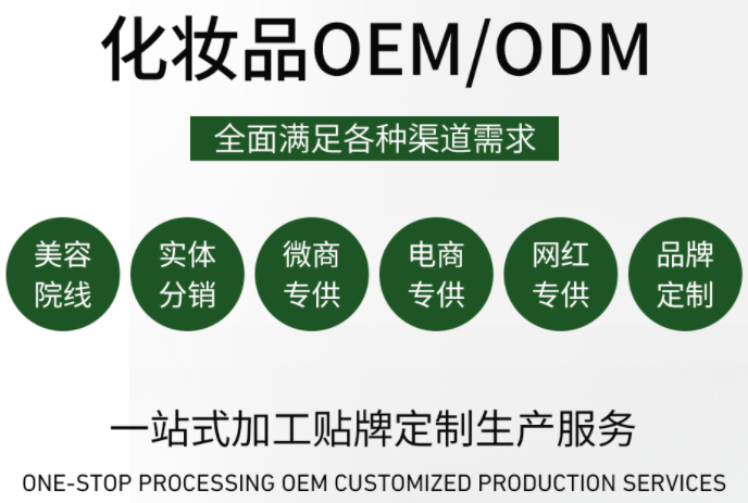 化妆品OEM/ODM加工定制生产厂家-美容院线/实体分销/微商/电商/网红/品牌定制