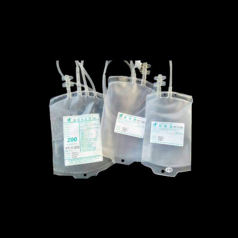 威高NP-D-200双联一次性使用塑料血袋200ML-压延膜血袋