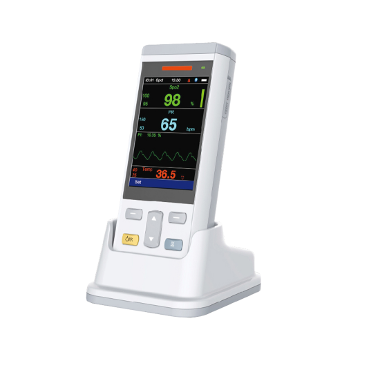 伟思PC200V动物手持式生命体征监护仪-心电+血压+血氧+体温 ECG+SPO2+NIBP+TEMP