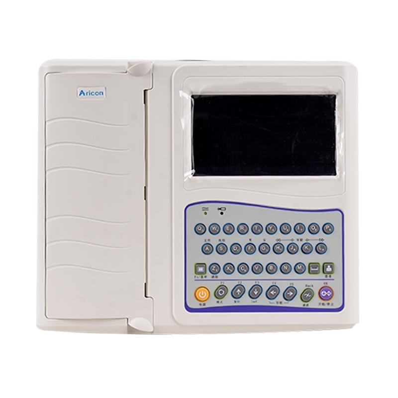 艾瑞康ECG-12C十二道心电图机7寸彩色液晶屏